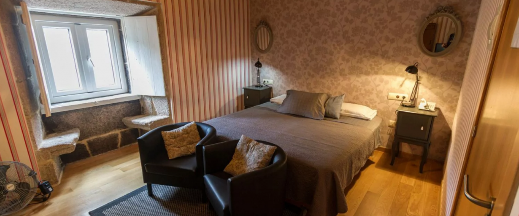 Habitación amplia en la Ribeira Sacra 
